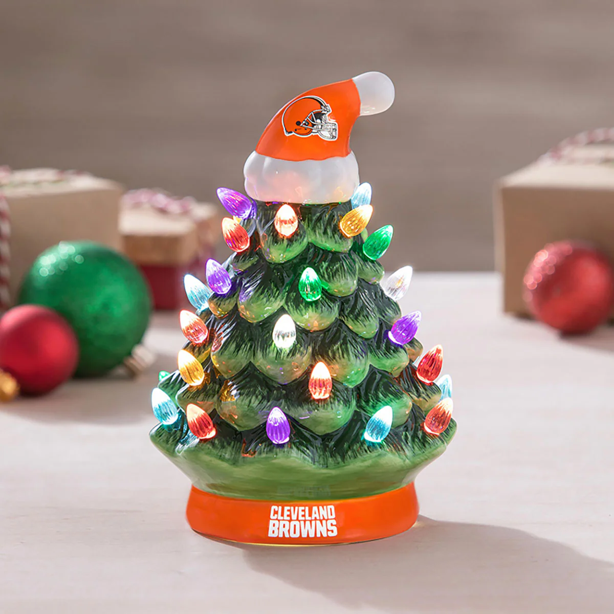 8'' NFL LED Ceramic Christmas Tree - Image 51