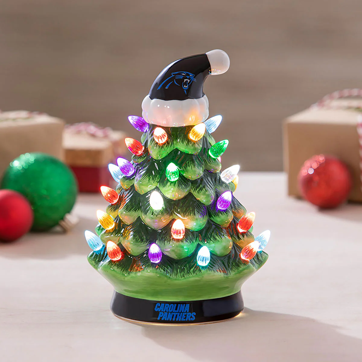 8'' NFL LED Ceramic Christmas Tree - Image 57