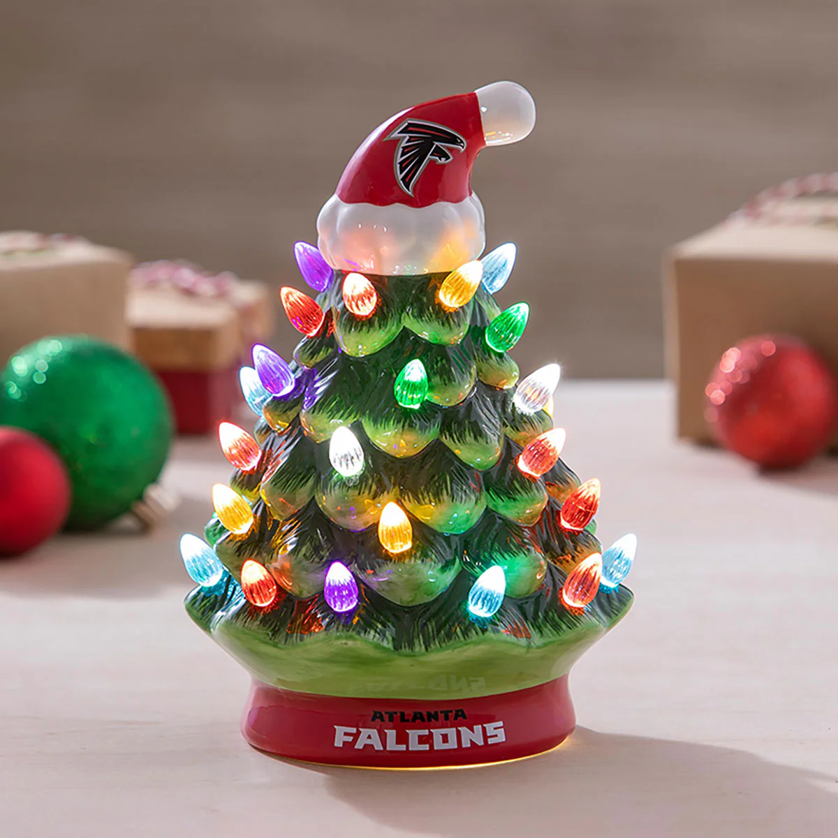 8'' NFL LED Ceramic Christmas Tree - Image 64