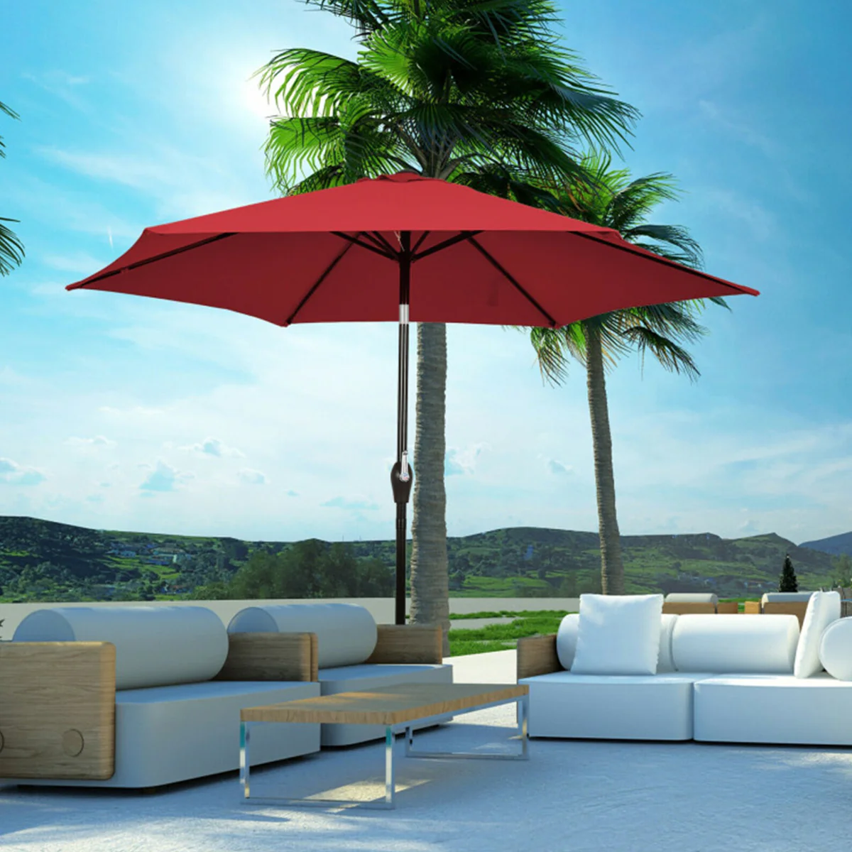 9' Market Patio Table Umbrella - Image 24