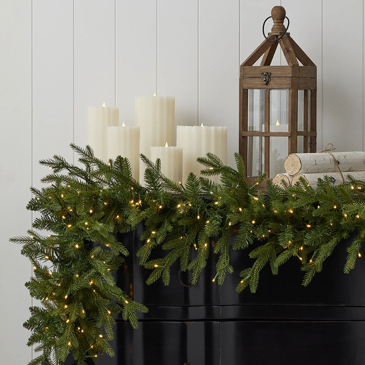 9' Pine Garland - Image 3