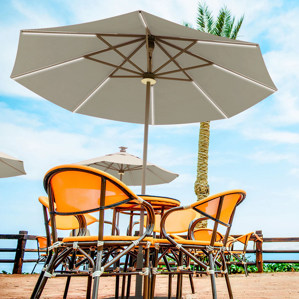 9' Smart Outdoor Umbrella - Image 10