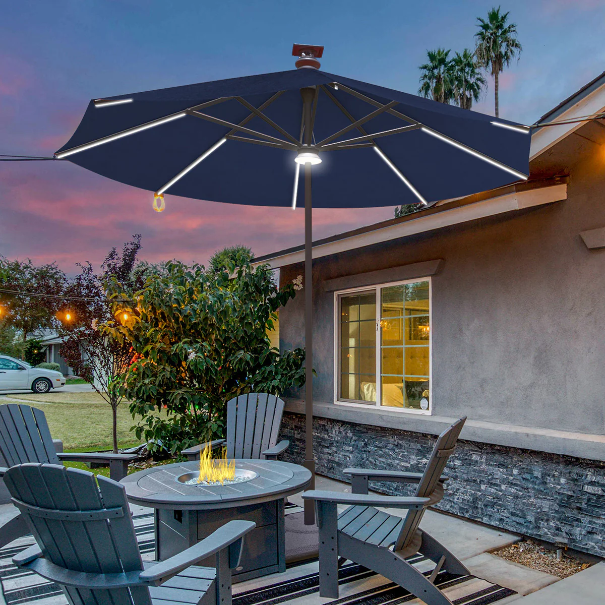 9' Smart Outdoor Umbrella - Image 30