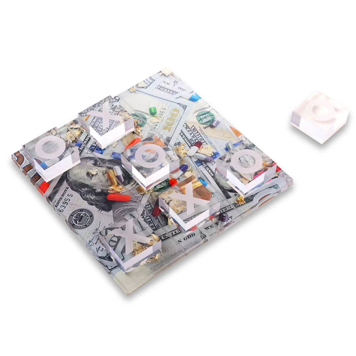 Acrylic Tic Tac Toe Set - Image 4