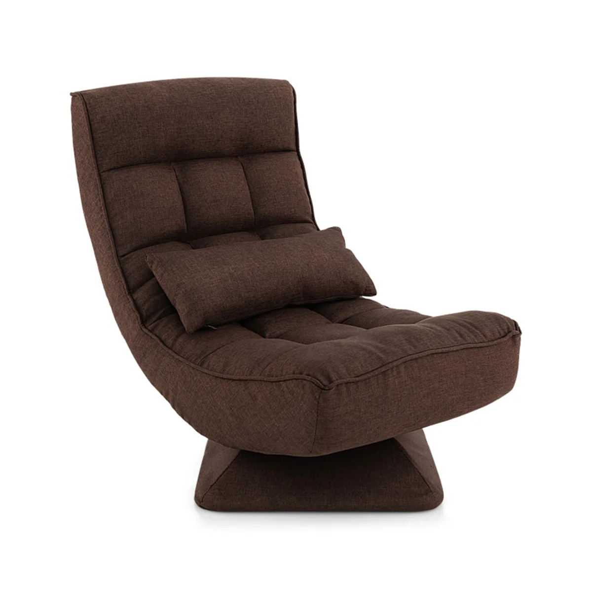 Adjustable 360° Swivel Floor Chair with Massage Pillow - Image 10