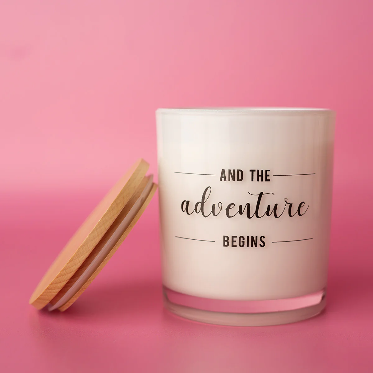 Adventure Begins Soy Candle - Image 3