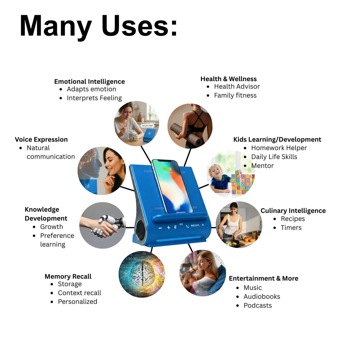 AI Smart Speaker Charging Companion - Image 7
