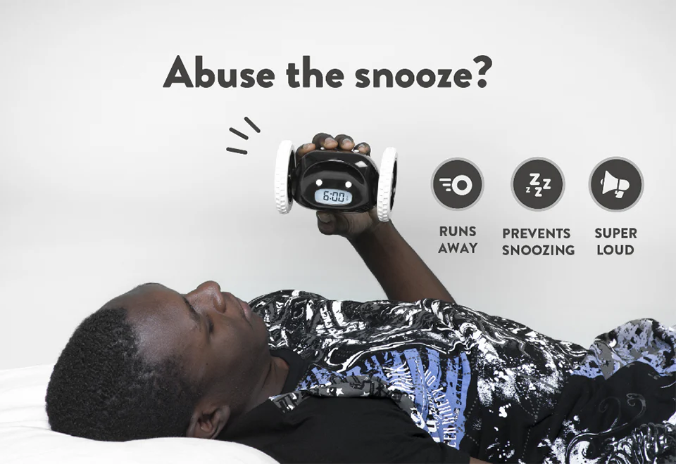 Alarm Clock on Wheels - Image 12