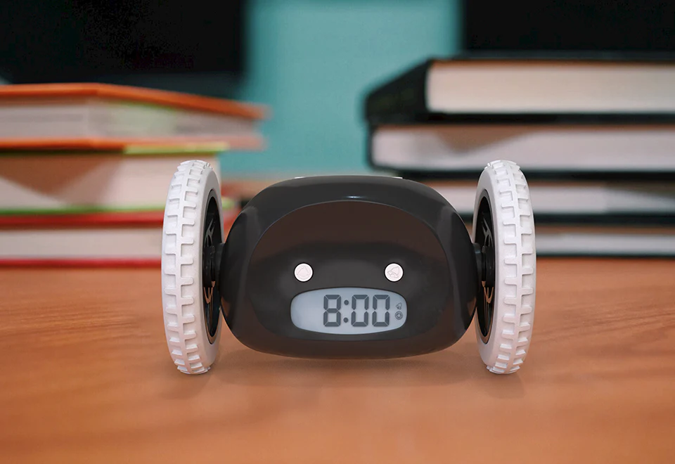 Alarm Clock on Wheels - Image 2