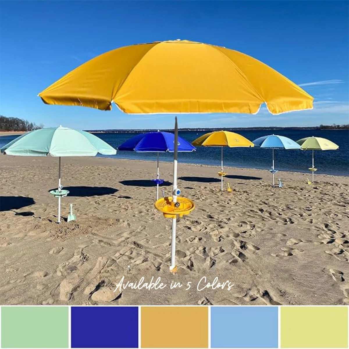 All-in-One Anchor Table Beach Umbrella - Image 18