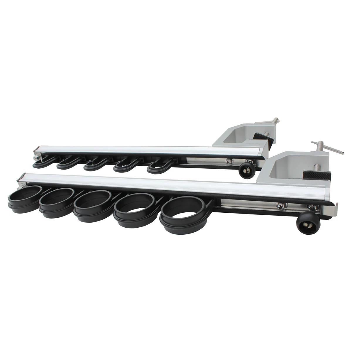 Aluminum Clamp-On Fly Fishing Rod Holder for Truck with 5 Rod Storage - Image 6