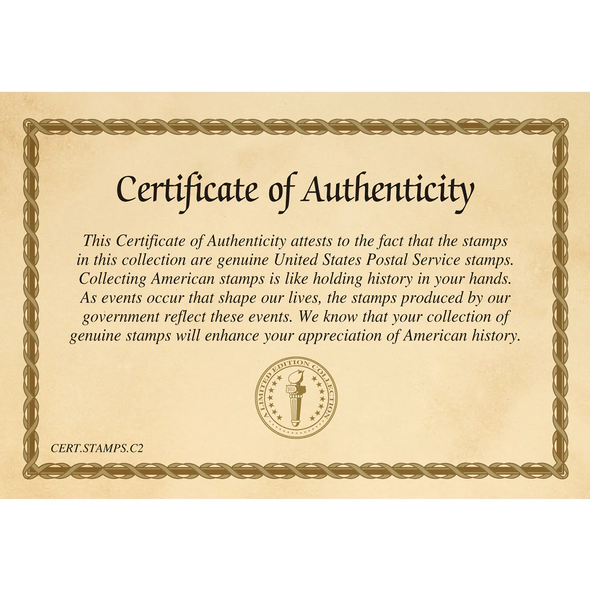 America Takes Flight Stamp Collection Frame - Image 2