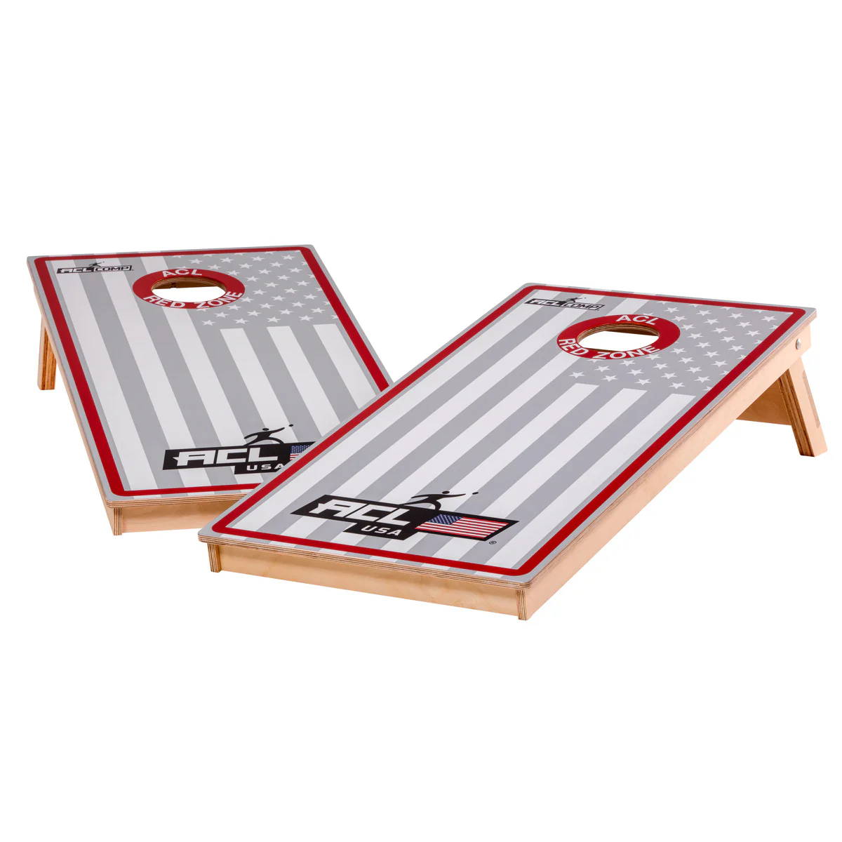 American Cornhole League ACL COMP 2x4 Cornhole Board - USA Edition - Image 2