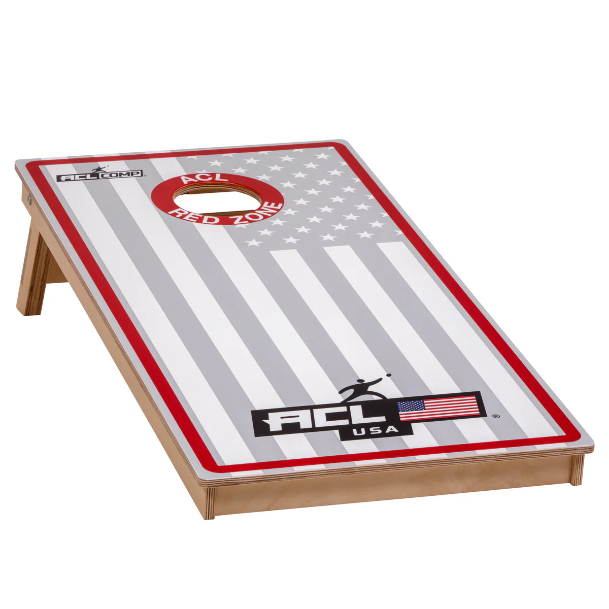 American Cornhole League ACL COMP 2x4 Cornhole Board - USA Edition - Image 7