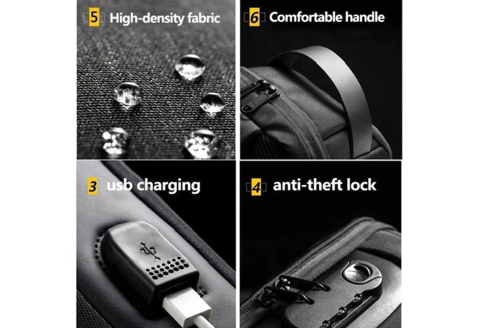 Anti-Theft Shoulder Bag - Image 2