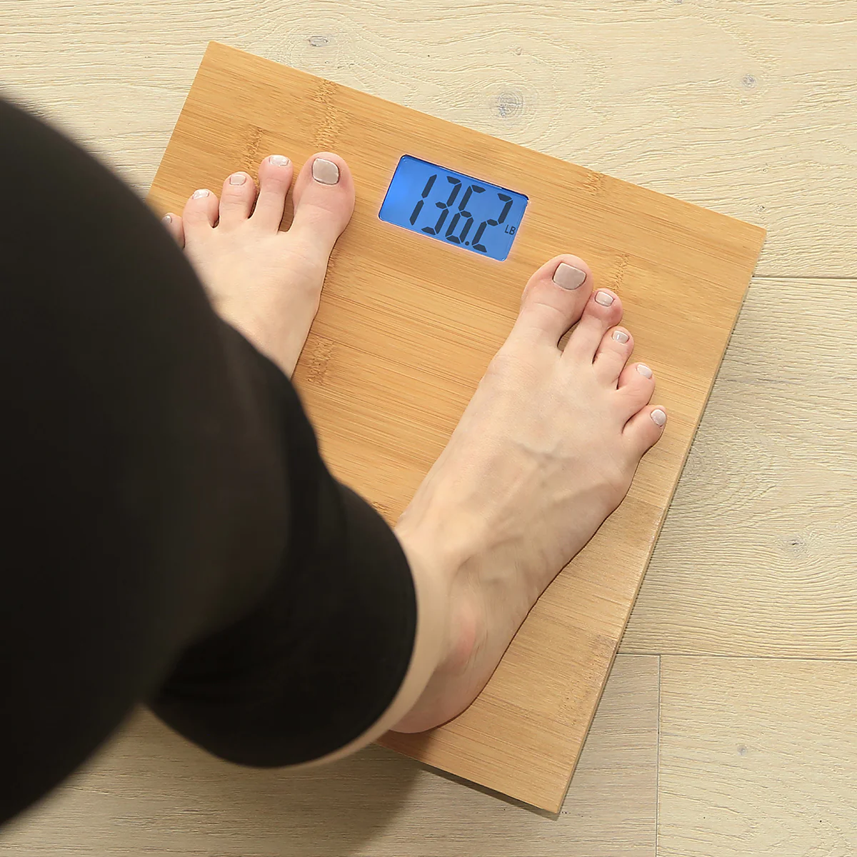 Bamboo Bathroom Scale - Image 4