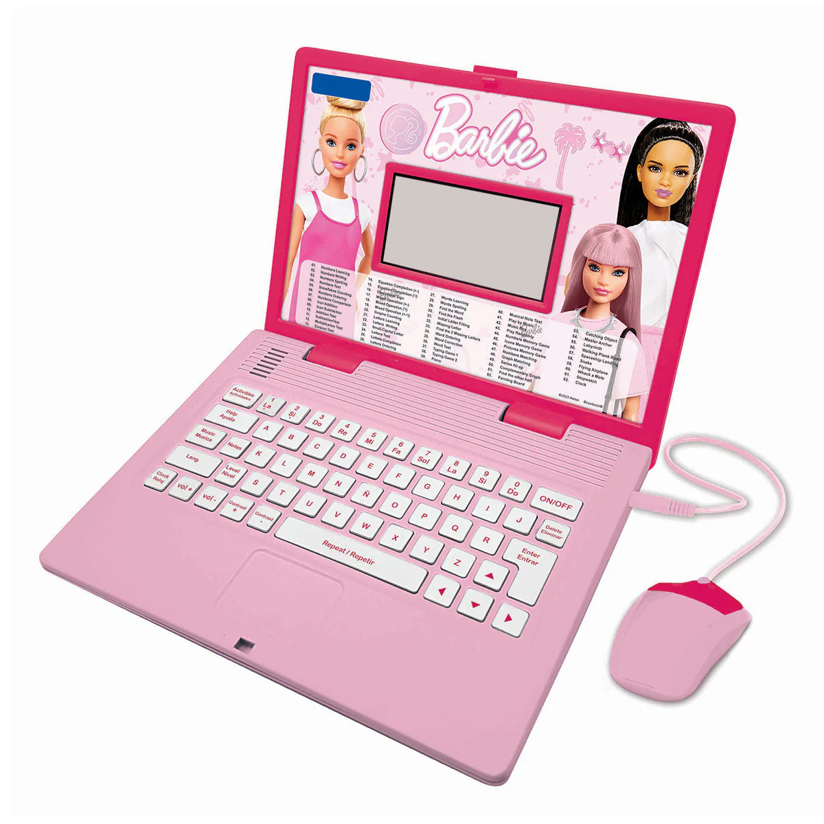 Barbie Bilingual Talking Educational Laptop - Image 2
