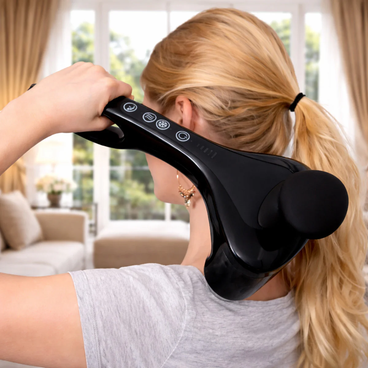 Bionic-Point Heat and Cold Percussion Massager - Image 3