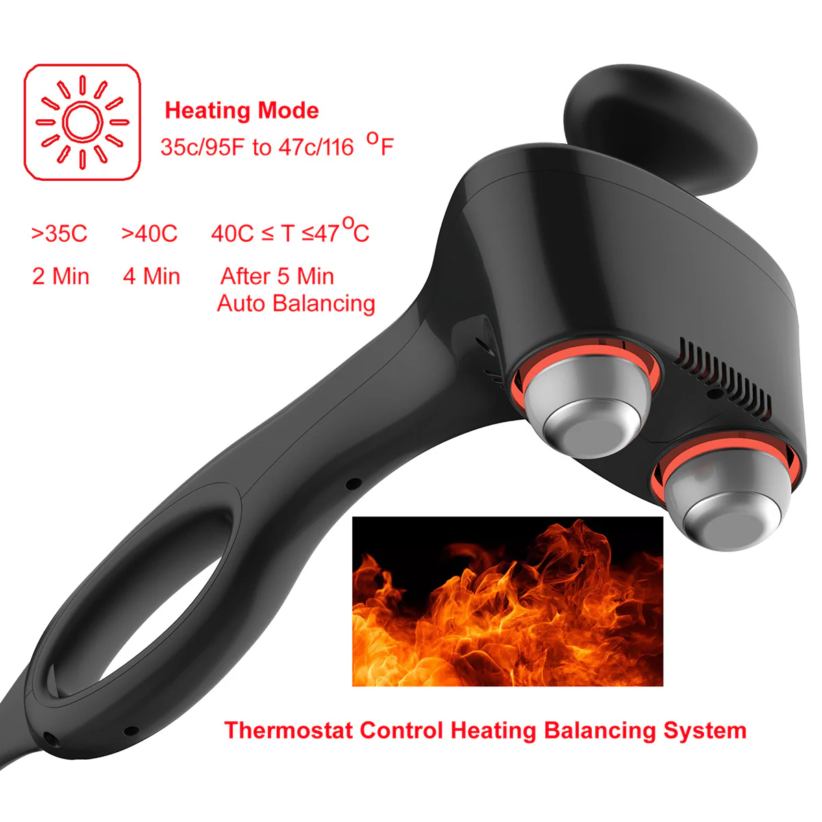 Bionic-Point Heat and Cold Percussion Massager - Image 8