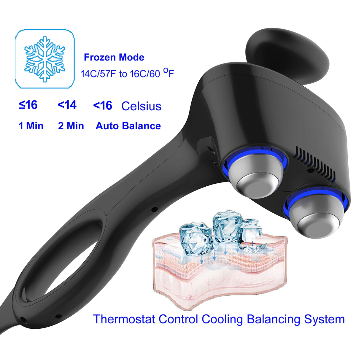 Bionic-Point Heat and Cold Percussion Massager - Image 9