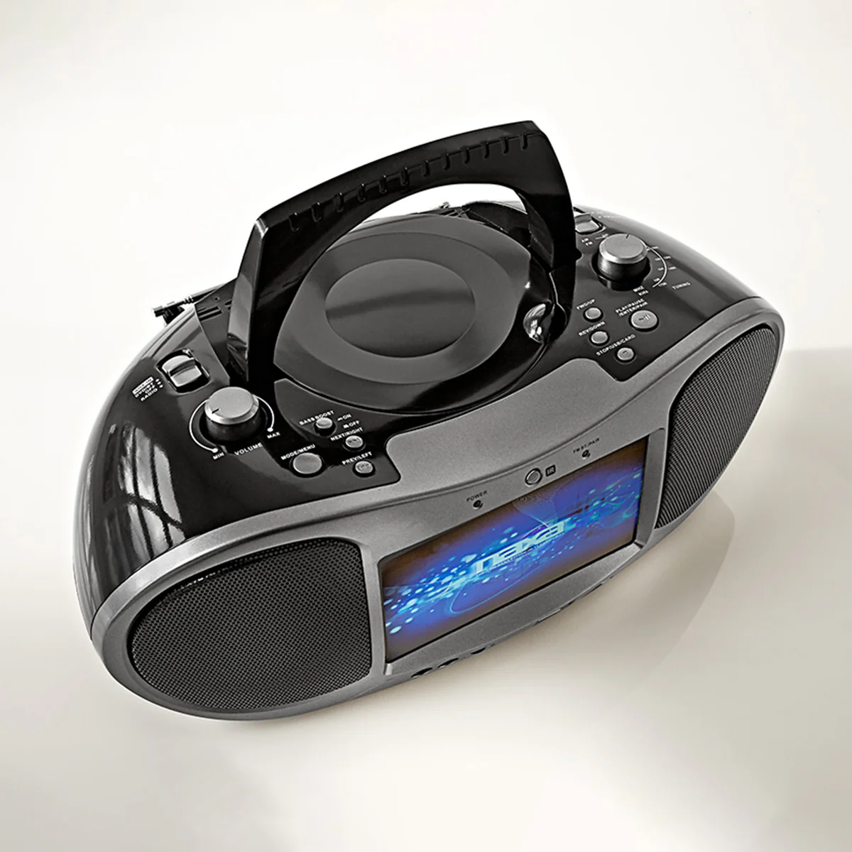 CD and DVD Boombox Radio with Bluetooth - Image 2