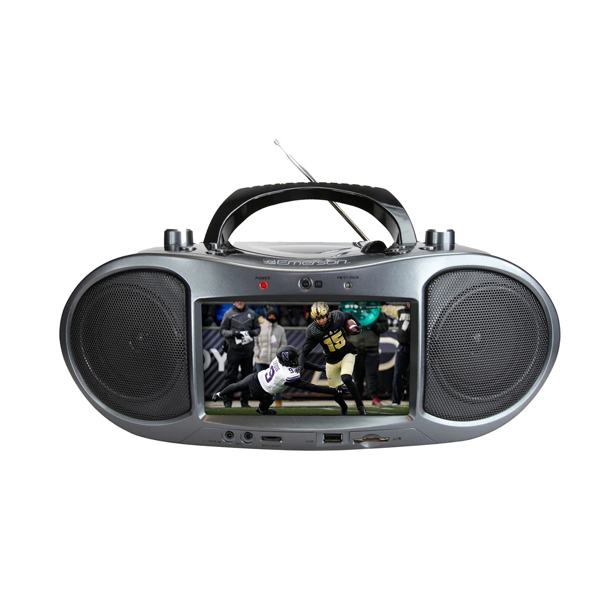 CD and DVD Boombox Radio with Bluetooth - Image 6