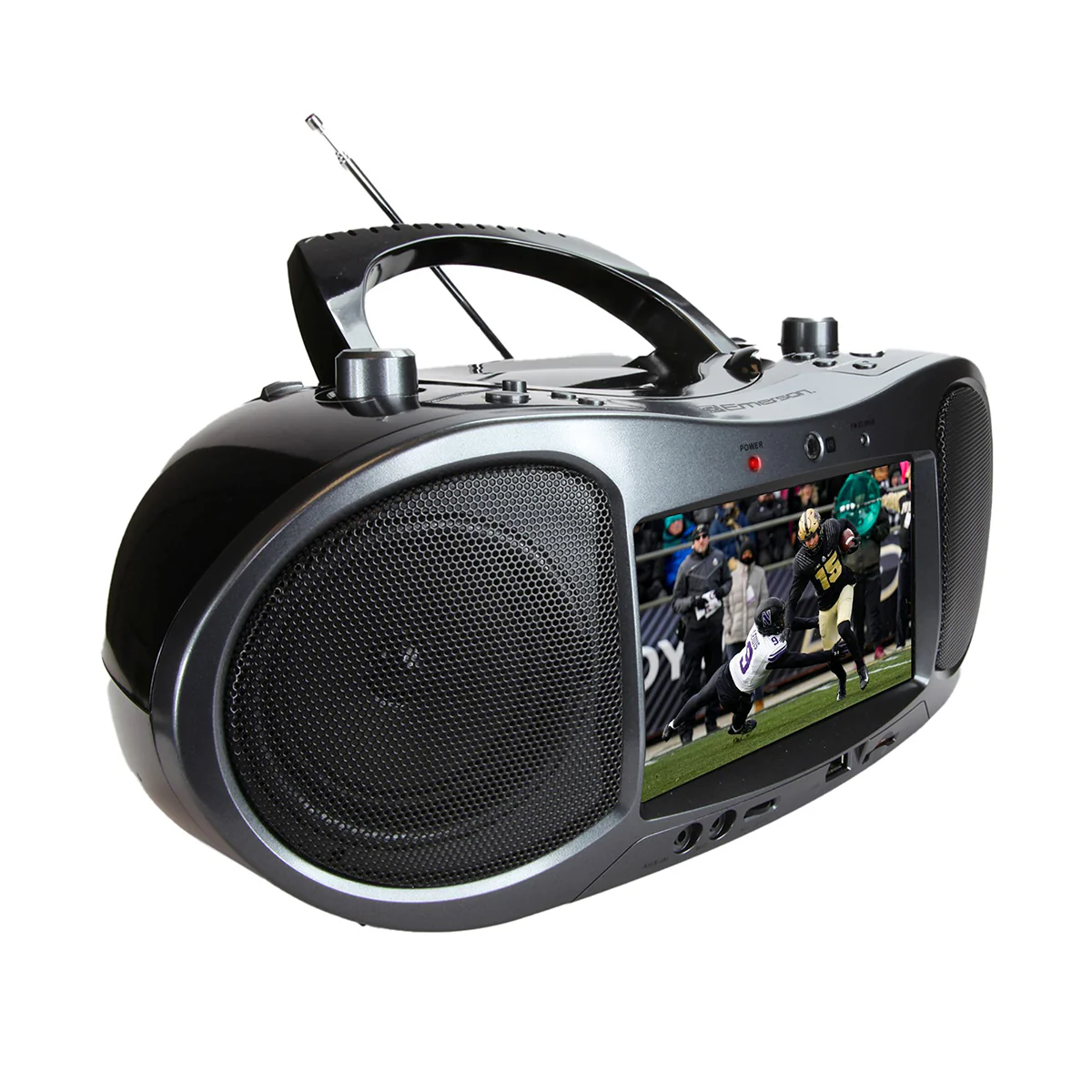 CD and DVD Boombox Radio with Bluetooth - Image 8