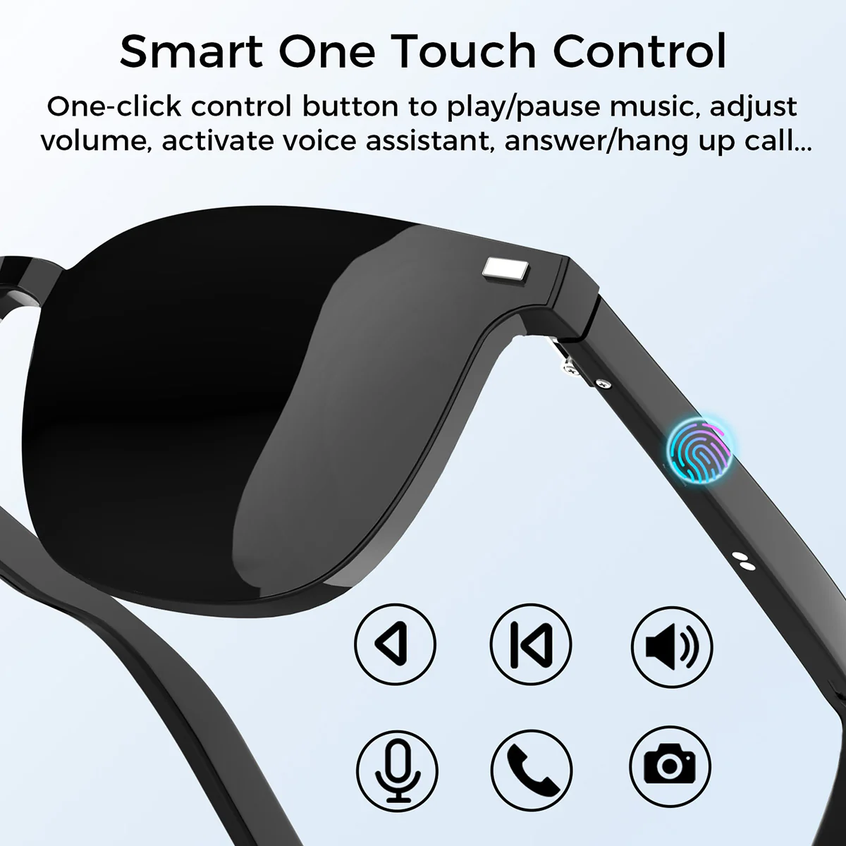 Bluetooth Smart Glasses with Detachable Lenses - Image 6