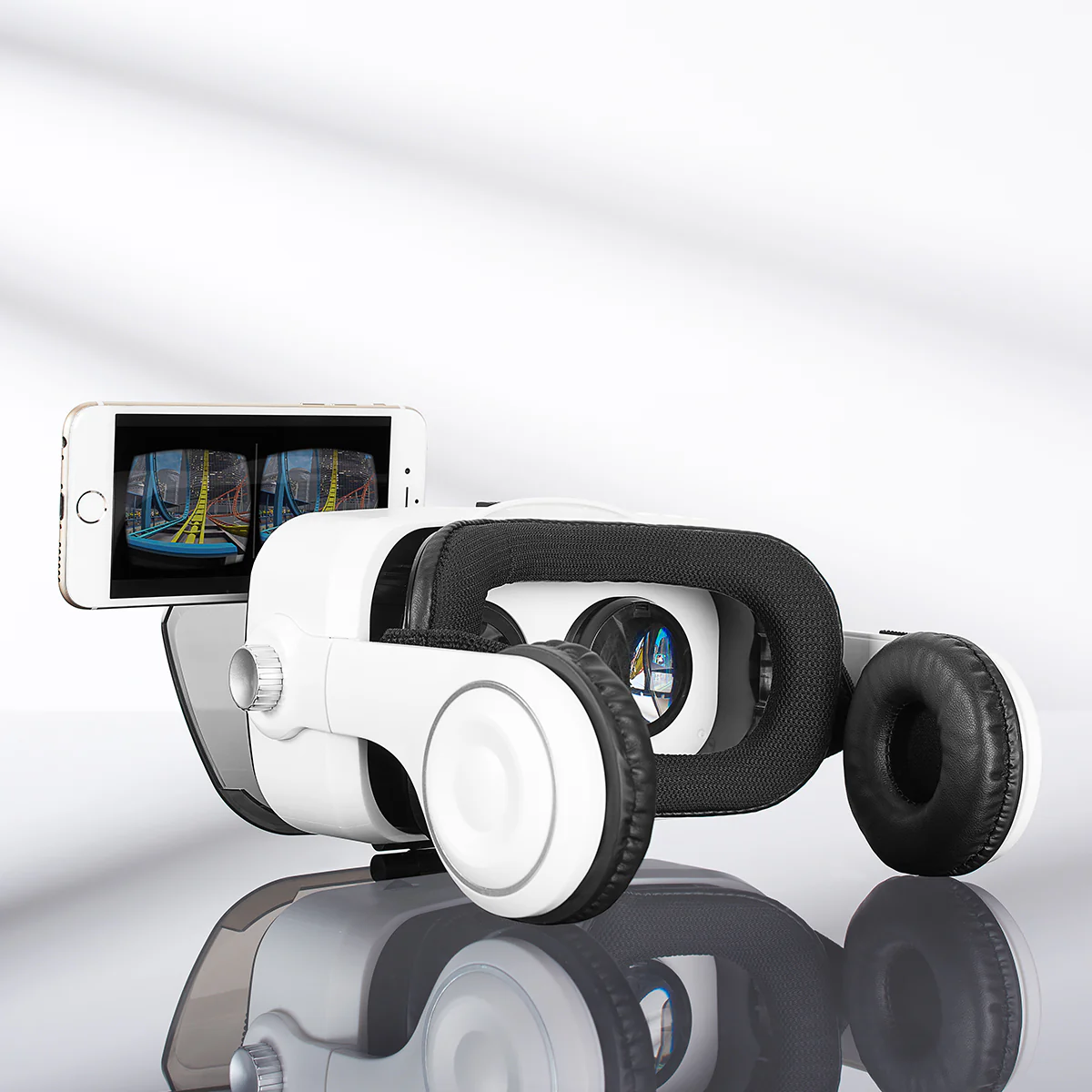 Bluetooth VR Headset with Earphones by Sharper Image - Image 2