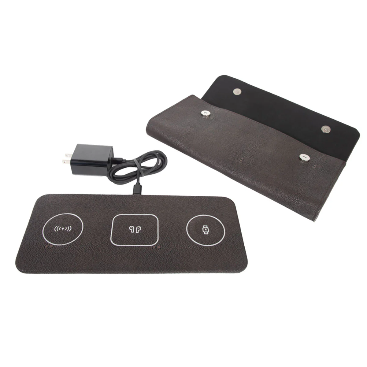 Brouk & Co Ace 3 in 1 Portable Wireless Fast Charging Pad - Image 15