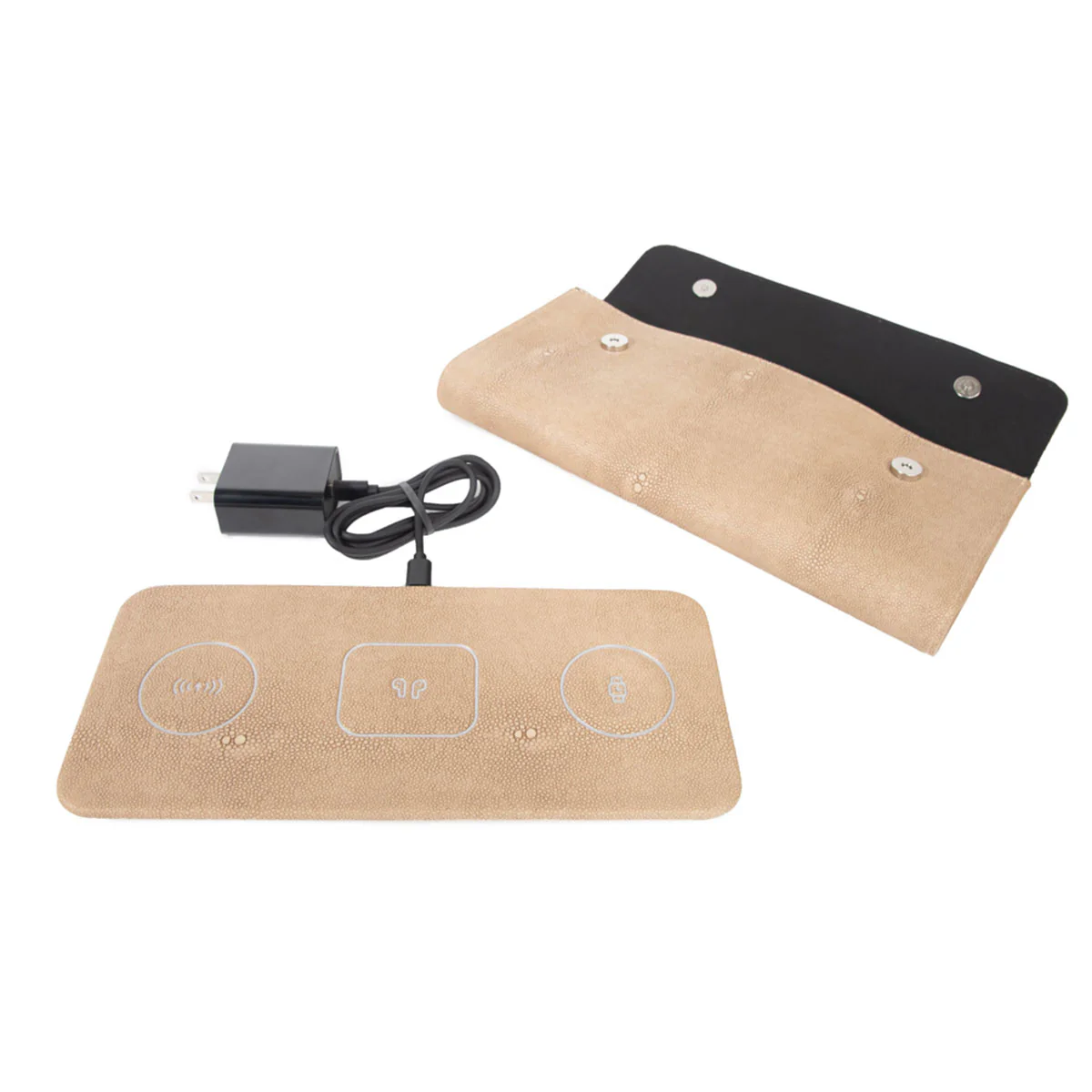 Brouk & Co Ace 3 in 1 Portable Wireless Fast Charging Pad - Image 26