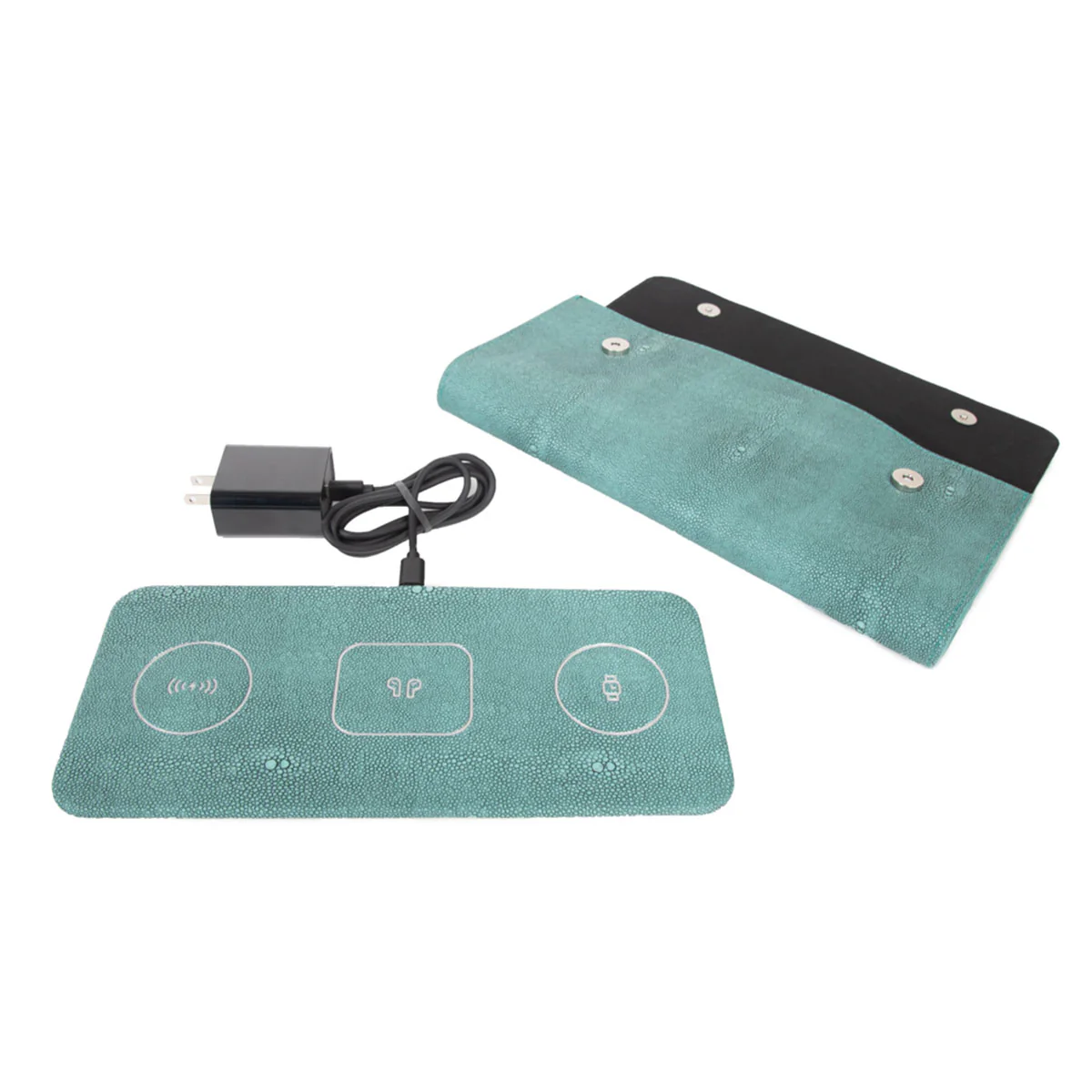 Brouk & Co Ace 3 in 1 Portable Wireless Fast Charging Pad - Image 31