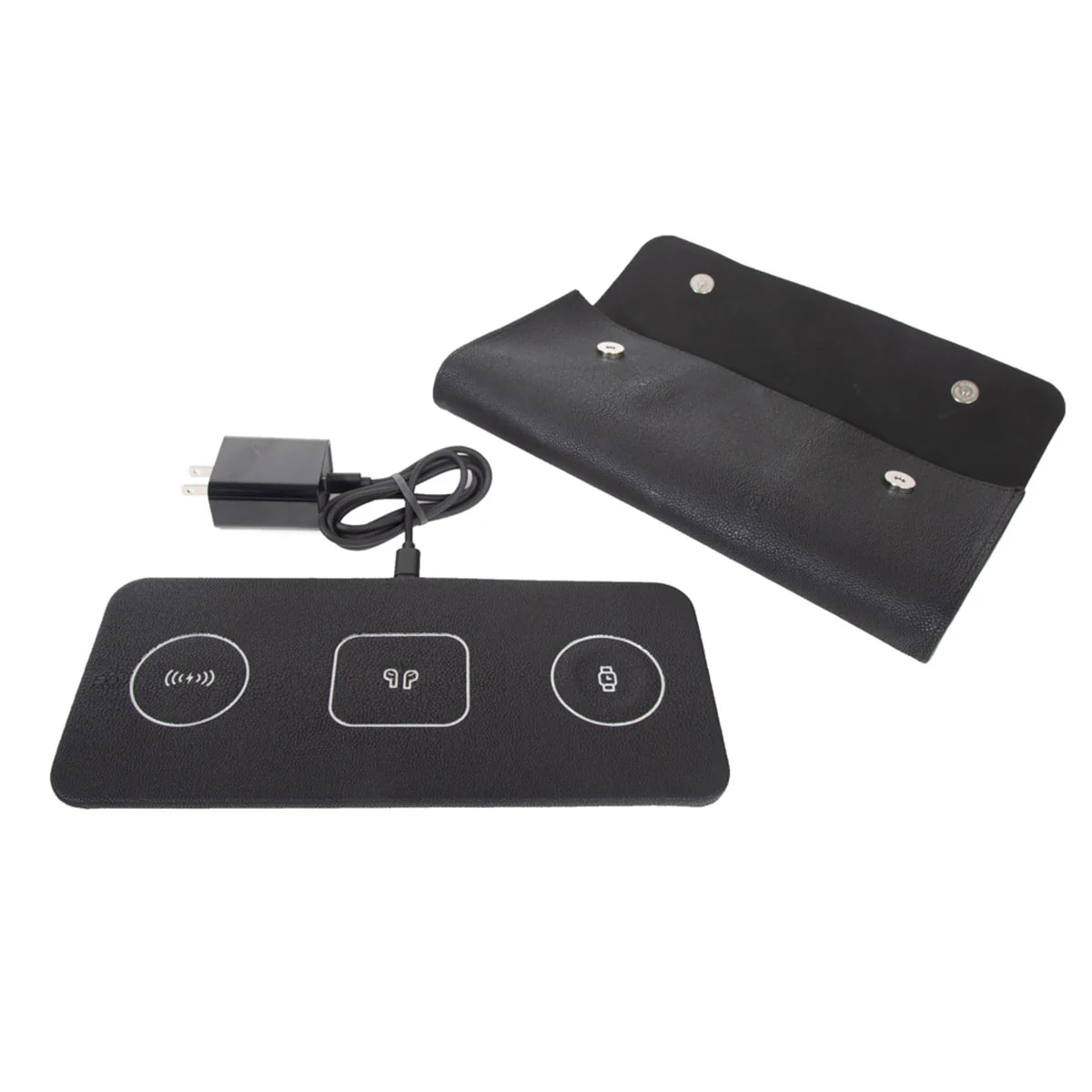 Brouk & Co Ace 3 in 1 Portable Wireless Fast Charging Pad - Image 4