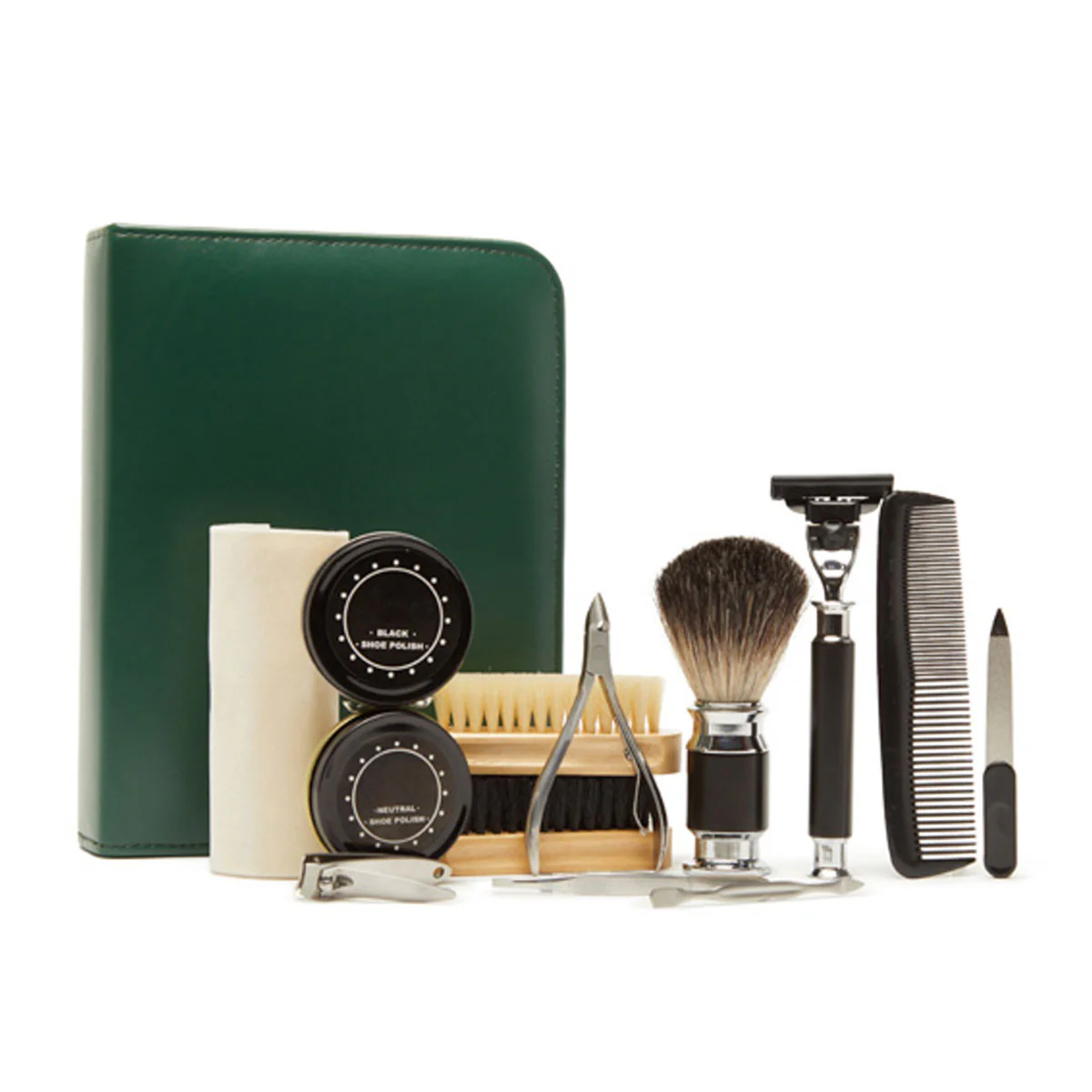 Brouk & Co On the Go Grooming and Shoe Shine Kit - Image 3