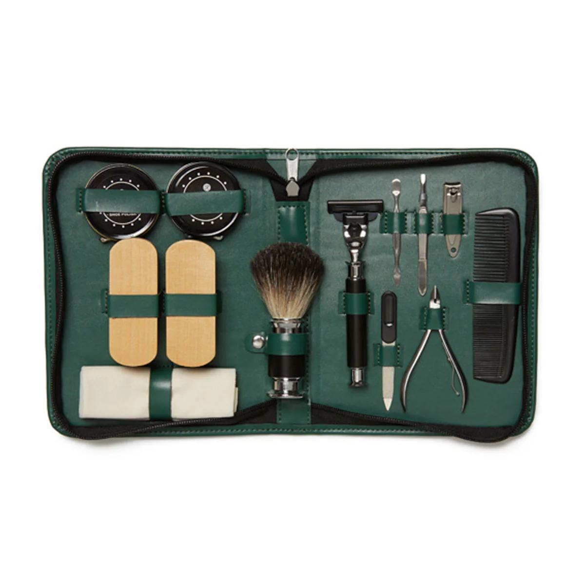 Brouk & Co On the Go Grooming and Shoe Shine Kit - Image 4