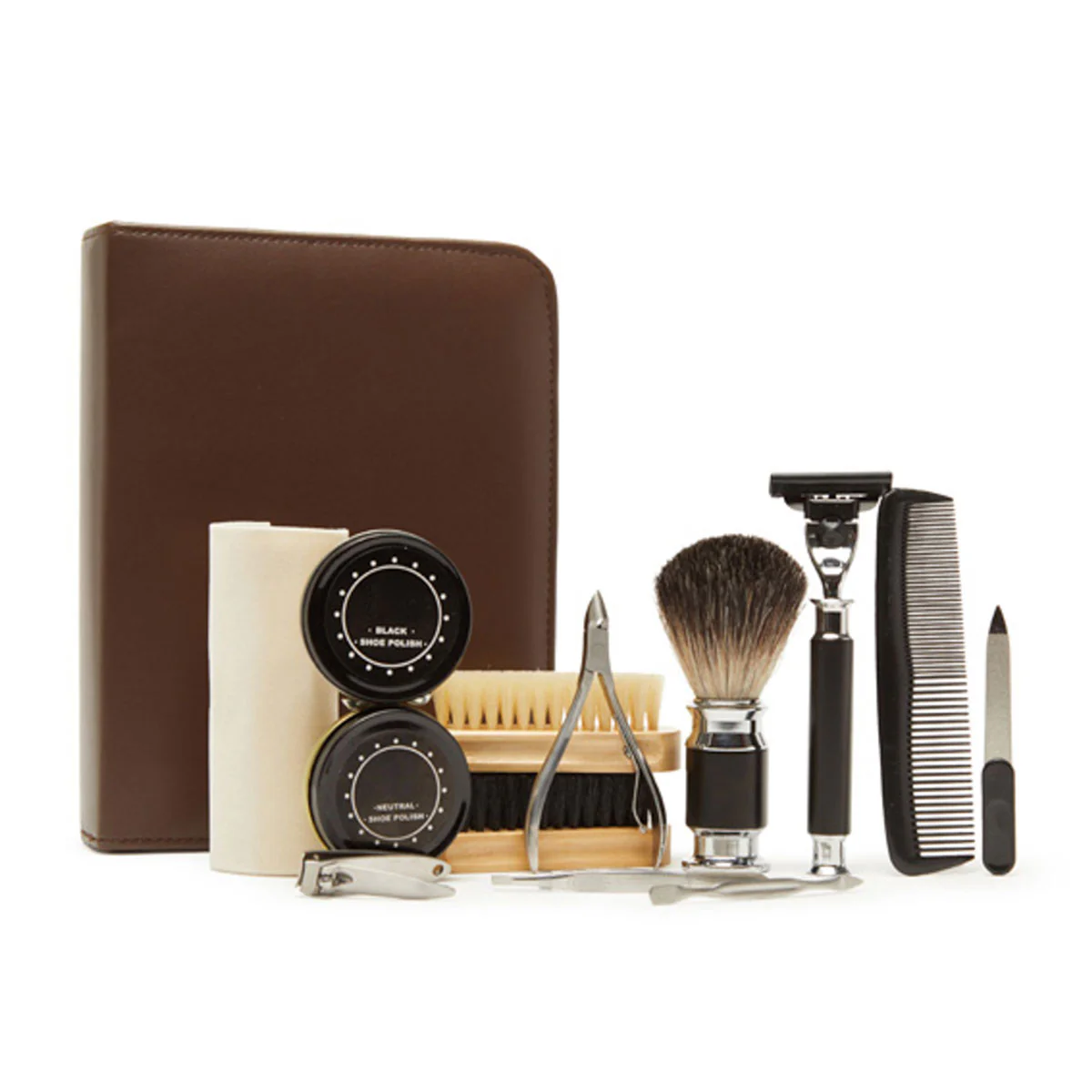 Brouk & Co On the Go Grooming and Shoe Shine Kit - Image 9