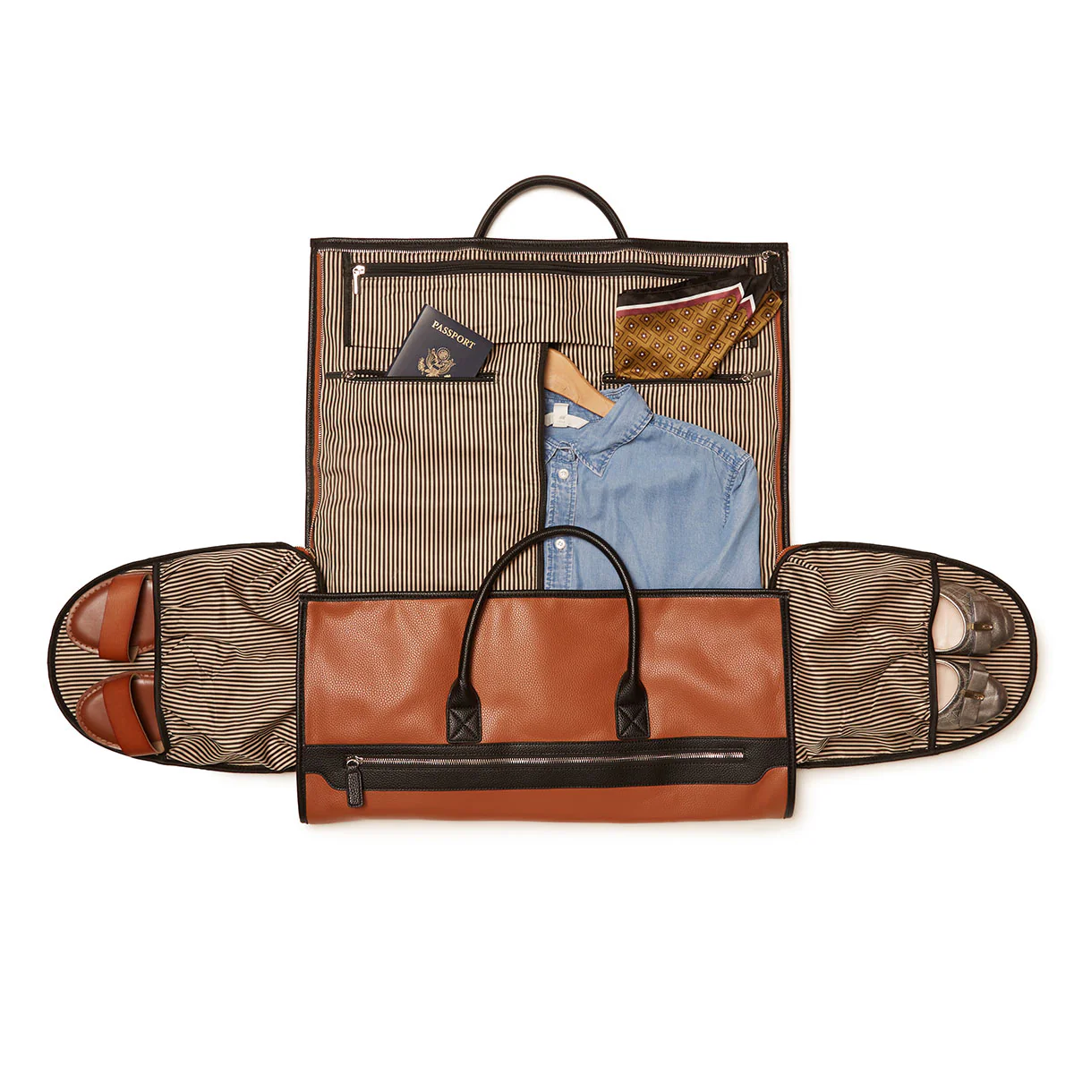 Brouk & Co Siena 2 in 1 Garment Bag - Image 3