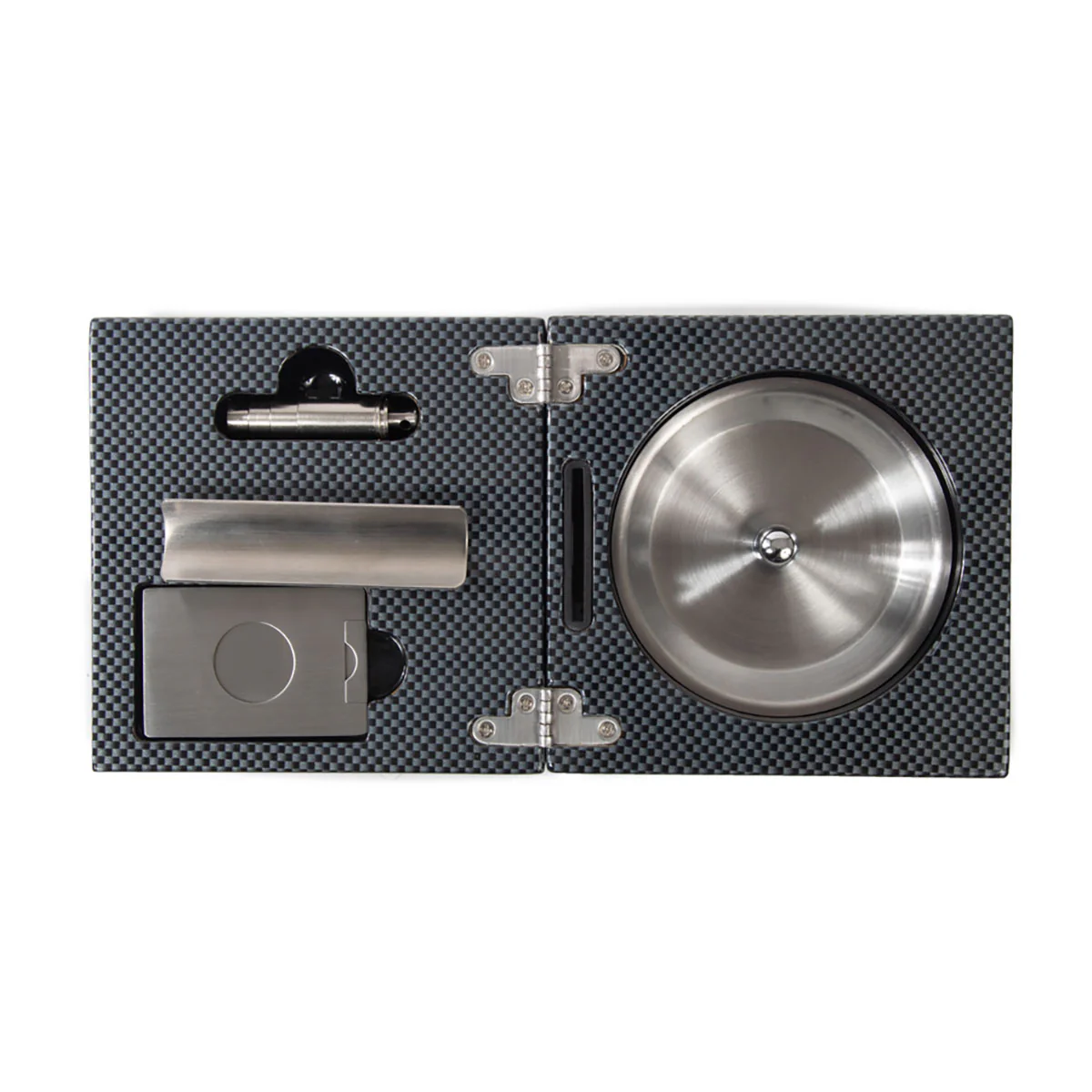 Brouk & Co The Carter Carbon Fiber Cigar Accessories Box - Image 2