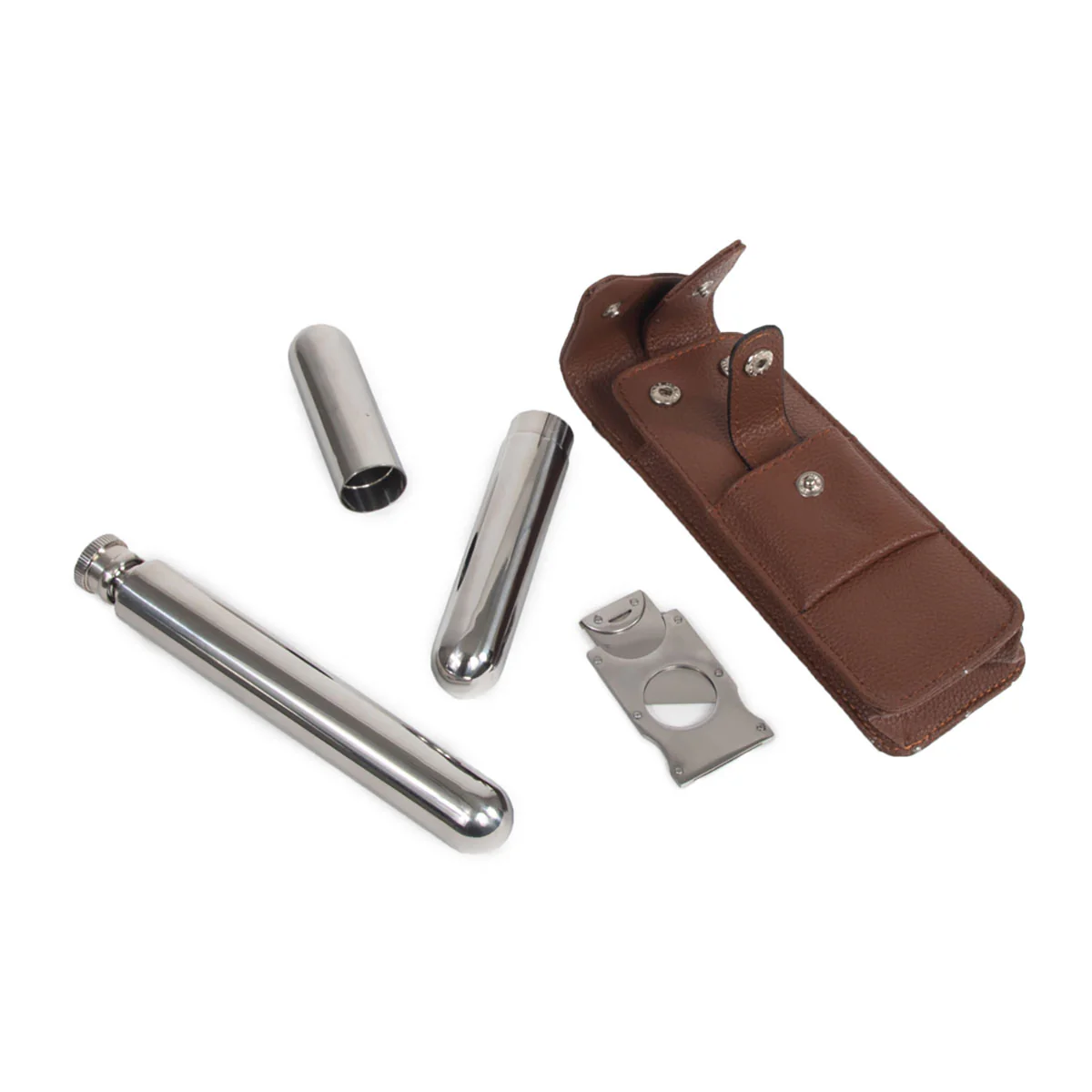 Brouk & Co The Hip Trio Cigar and Flask Set - Image 4