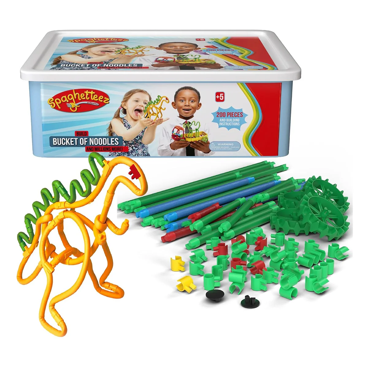 Bucket of Noodles STEM Building Set - Image 2