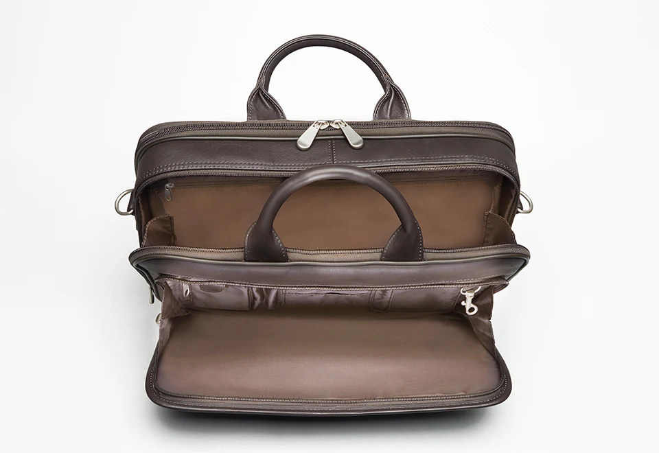 Buffalo Leather Briefcase - Image 3