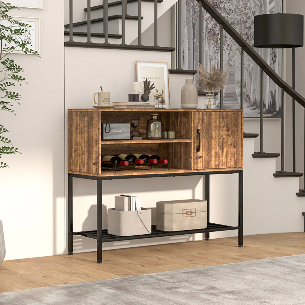 Buffet Sideboard Coffee Bar - Image 11