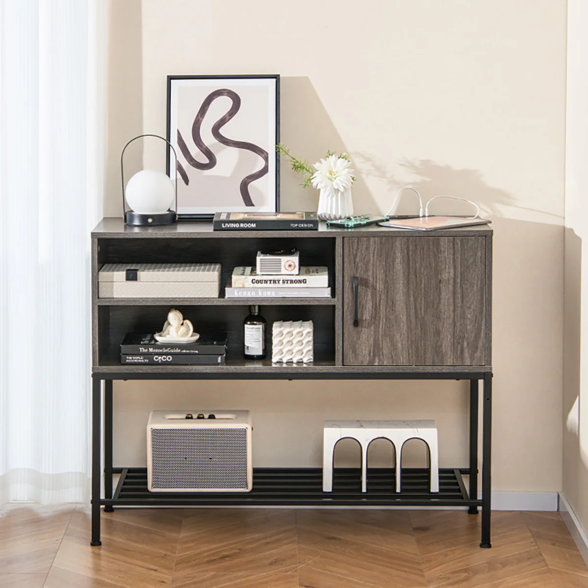 Buffet Sideboard Coffee Bar - Image 17