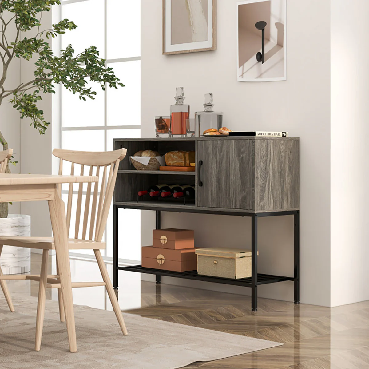 Buffet Sideboard Coffee Bar - Image 18