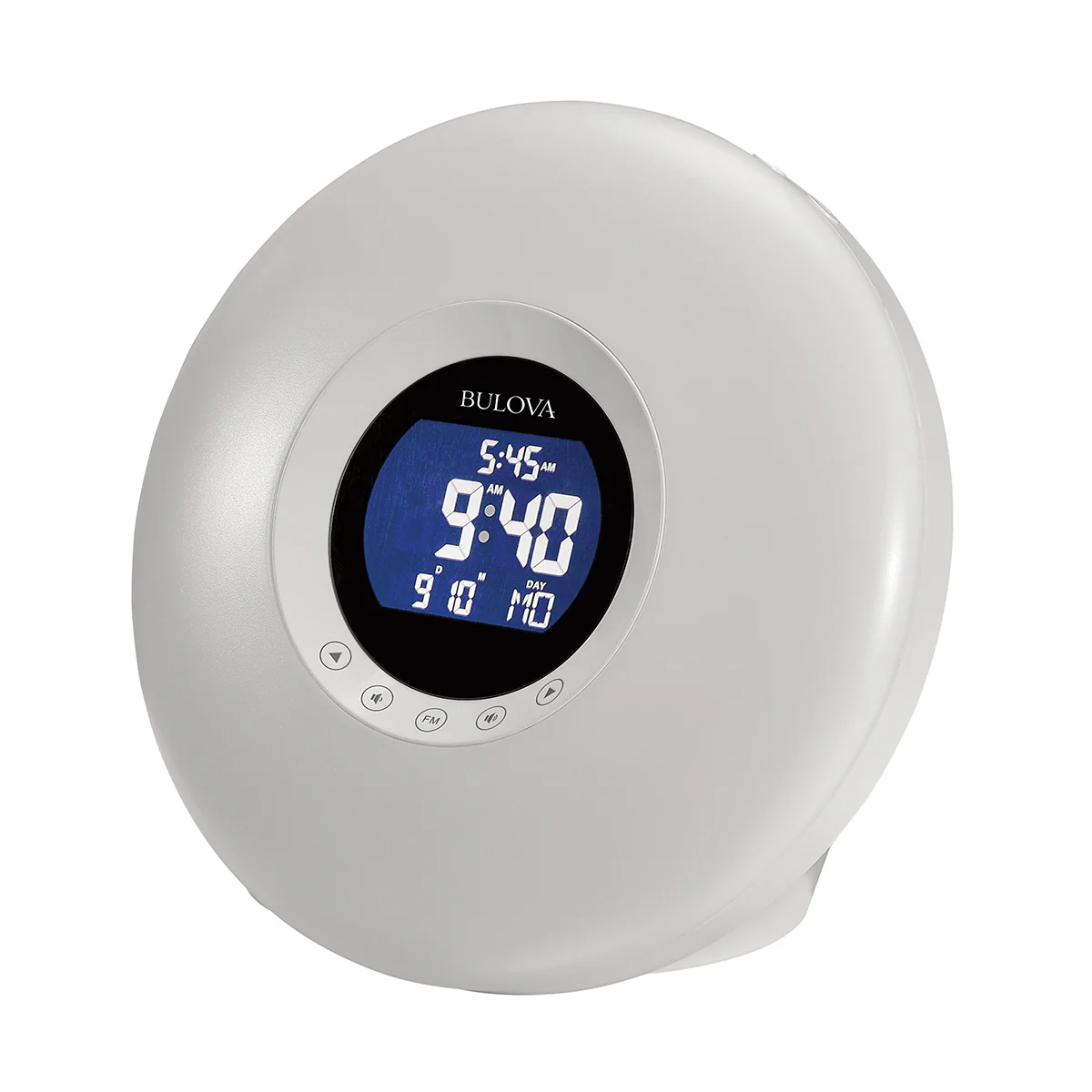 Bulova Multi-Wake LED Tabletop Alarm Clock - Image 4
