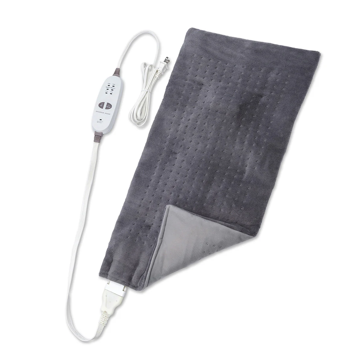 Calming Heat™ Massaging Weighted Heating Pad by Sharper Image - Image 2