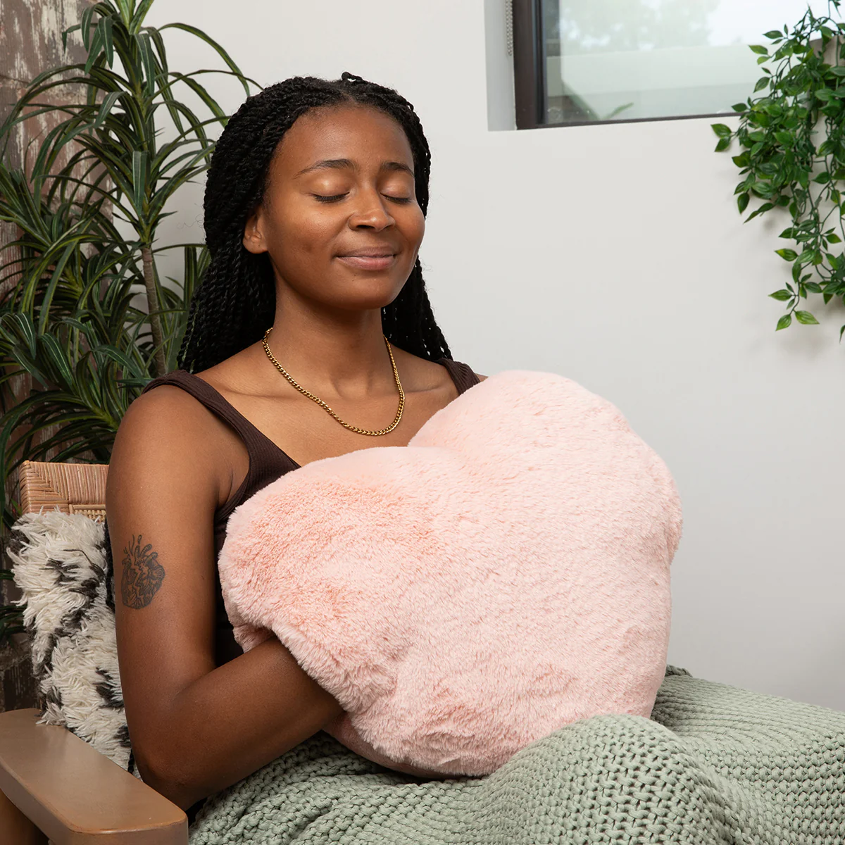 Calming Weighted Heart Pillow - Image 34