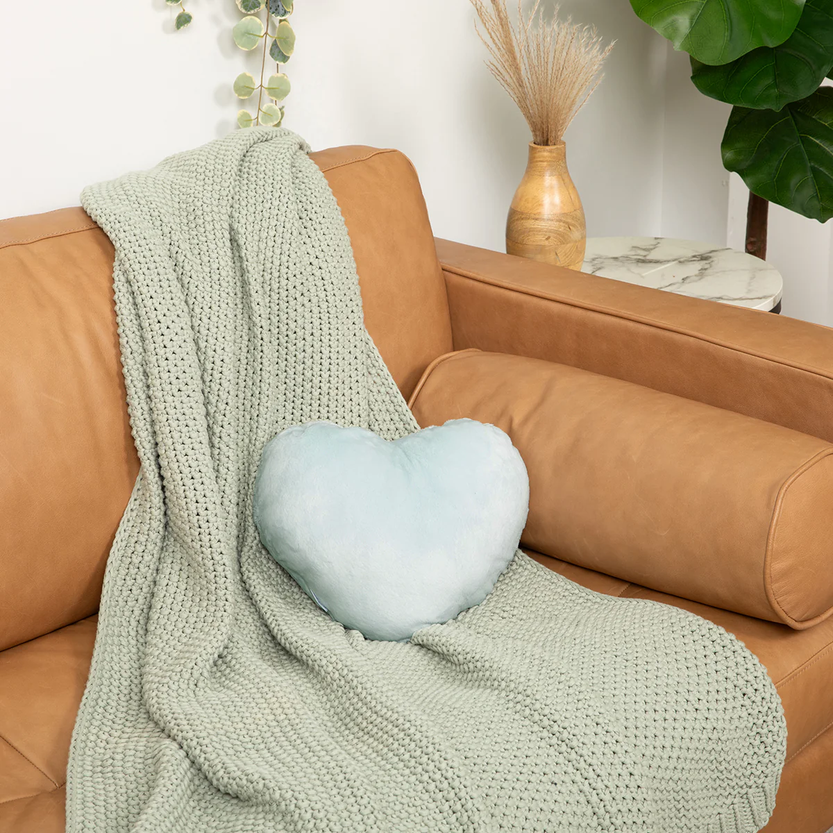 Calming Weighted Heart Pillow - Image 5