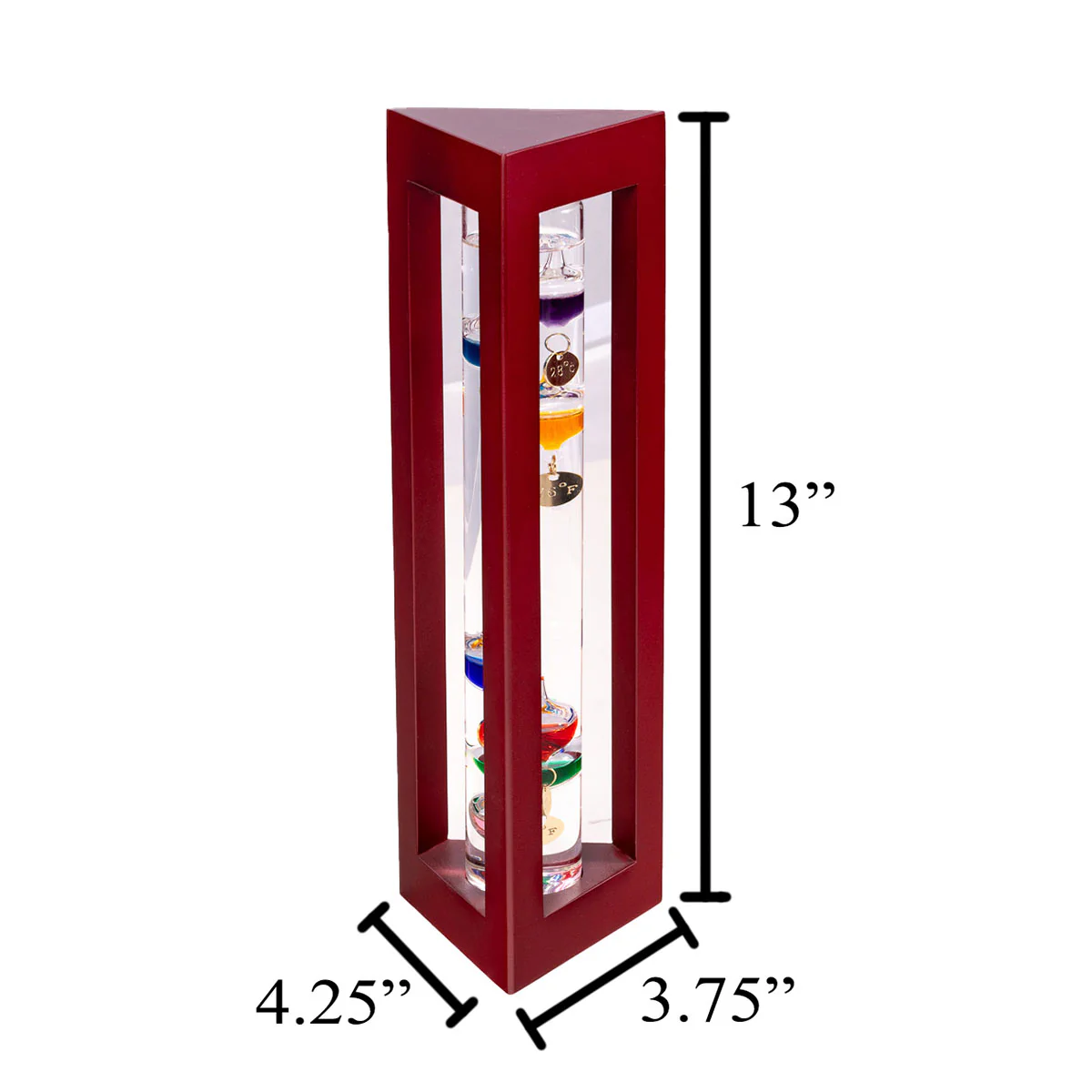 13'' Galileo Thermometer with Weights - Image 6