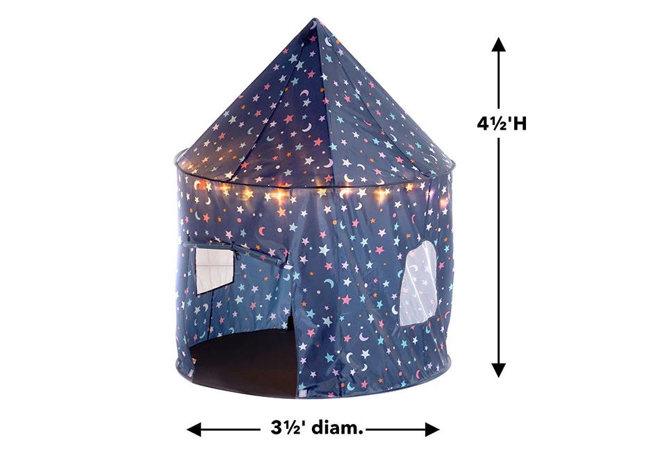 Celestial Pop-Up Play Tent with Lights - Image 10